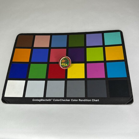 Vintage 1988 USA Inaugural Star Spangled Series Circle 1" Hat/Jacket/Lapel Pin - Picture 7 of 7